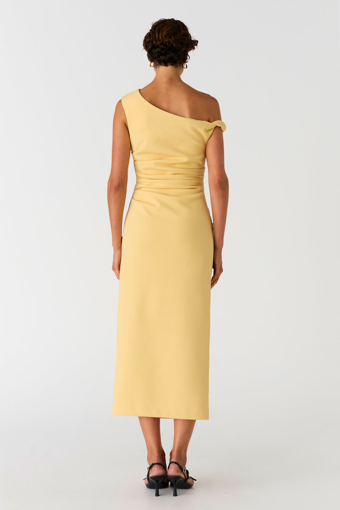 Alaska Midi Dress | Buttermilk Yellow