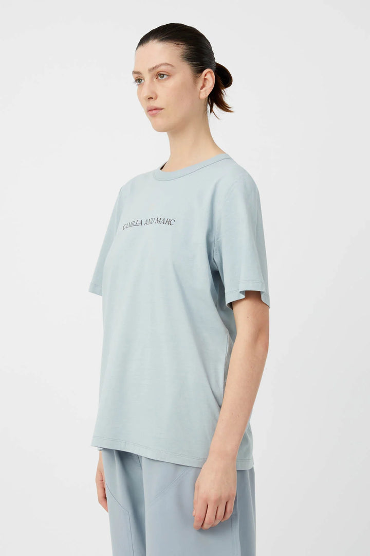 Grayson Tee | Misty Blue