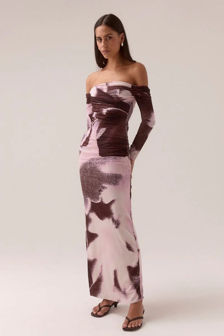 Afterlight Off Shoulder Dress