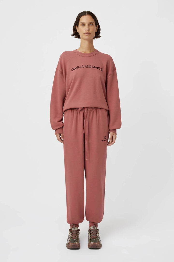 Reena Track Pant | Dusty Pink