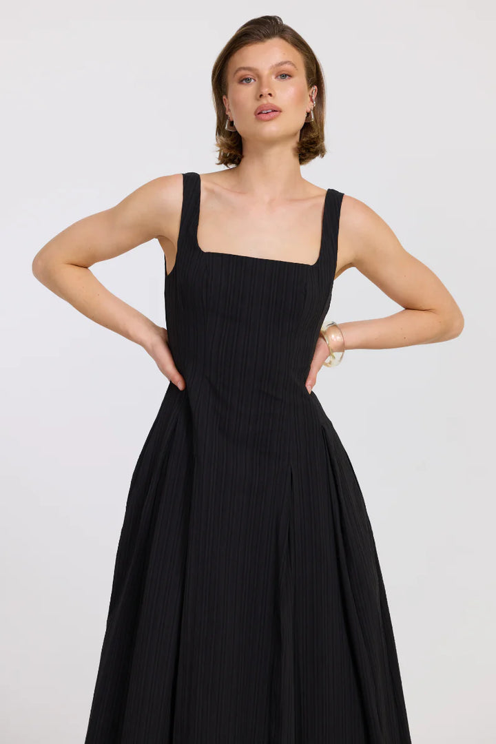 Reprive Midi Dress | Black