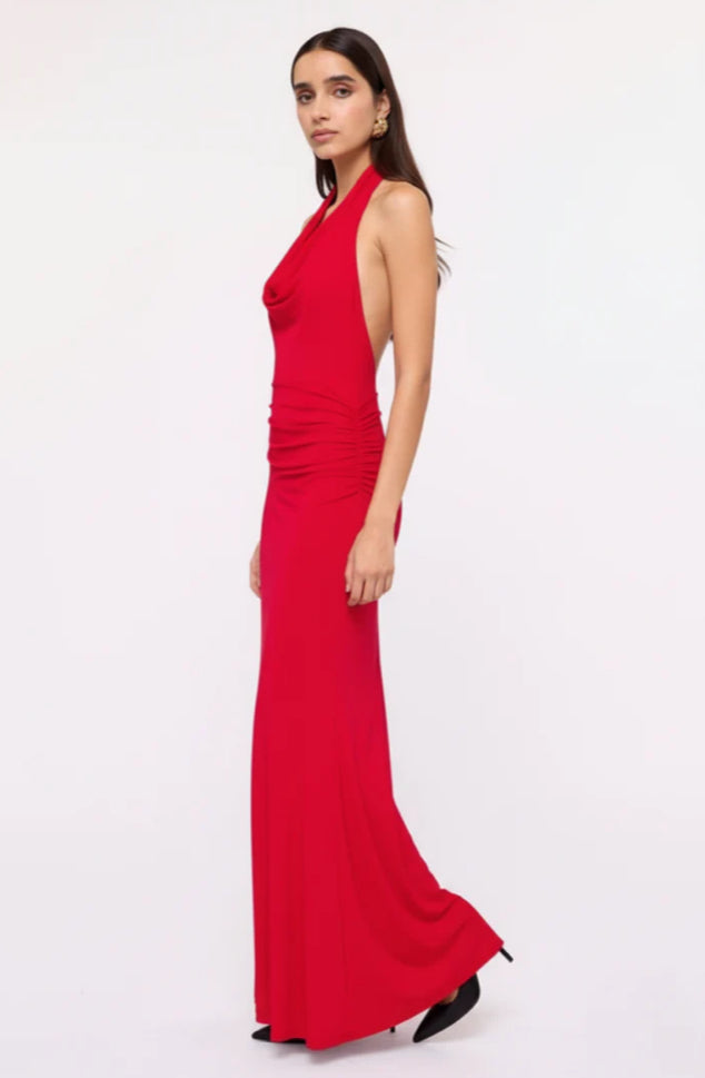 Ruby Halter Maxi Dress