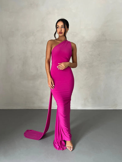 Constantina Dress | Berry