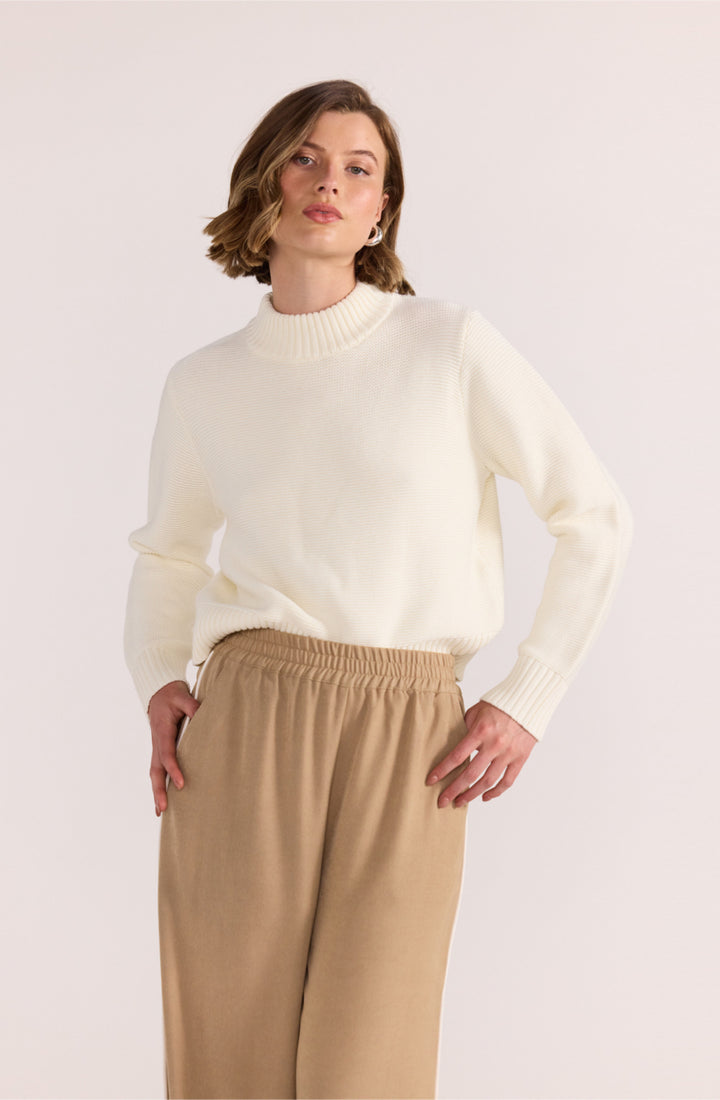 Peyton Jumper | White