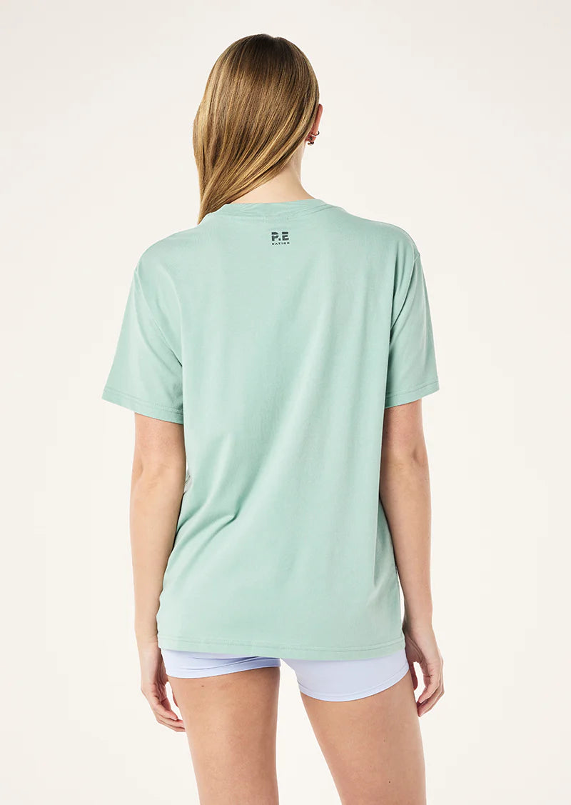 Summit Tee | Dusty Mint