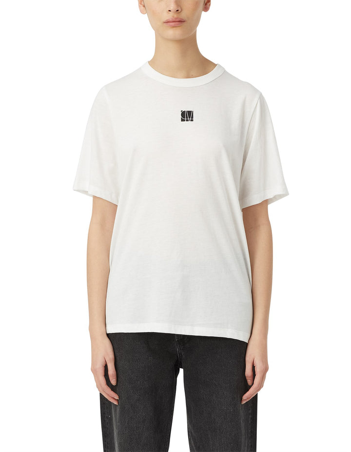 Whitley Tee | White & Black