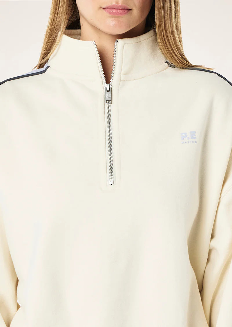 Align Zip Neck Sweat