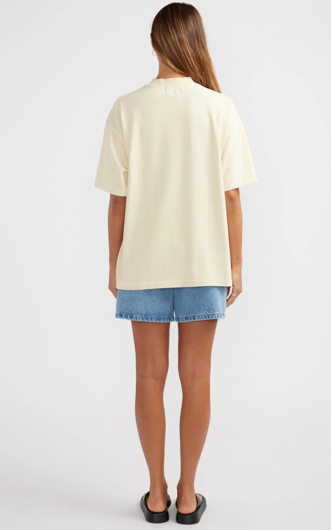 Chloe Oversized Tee | Lemon