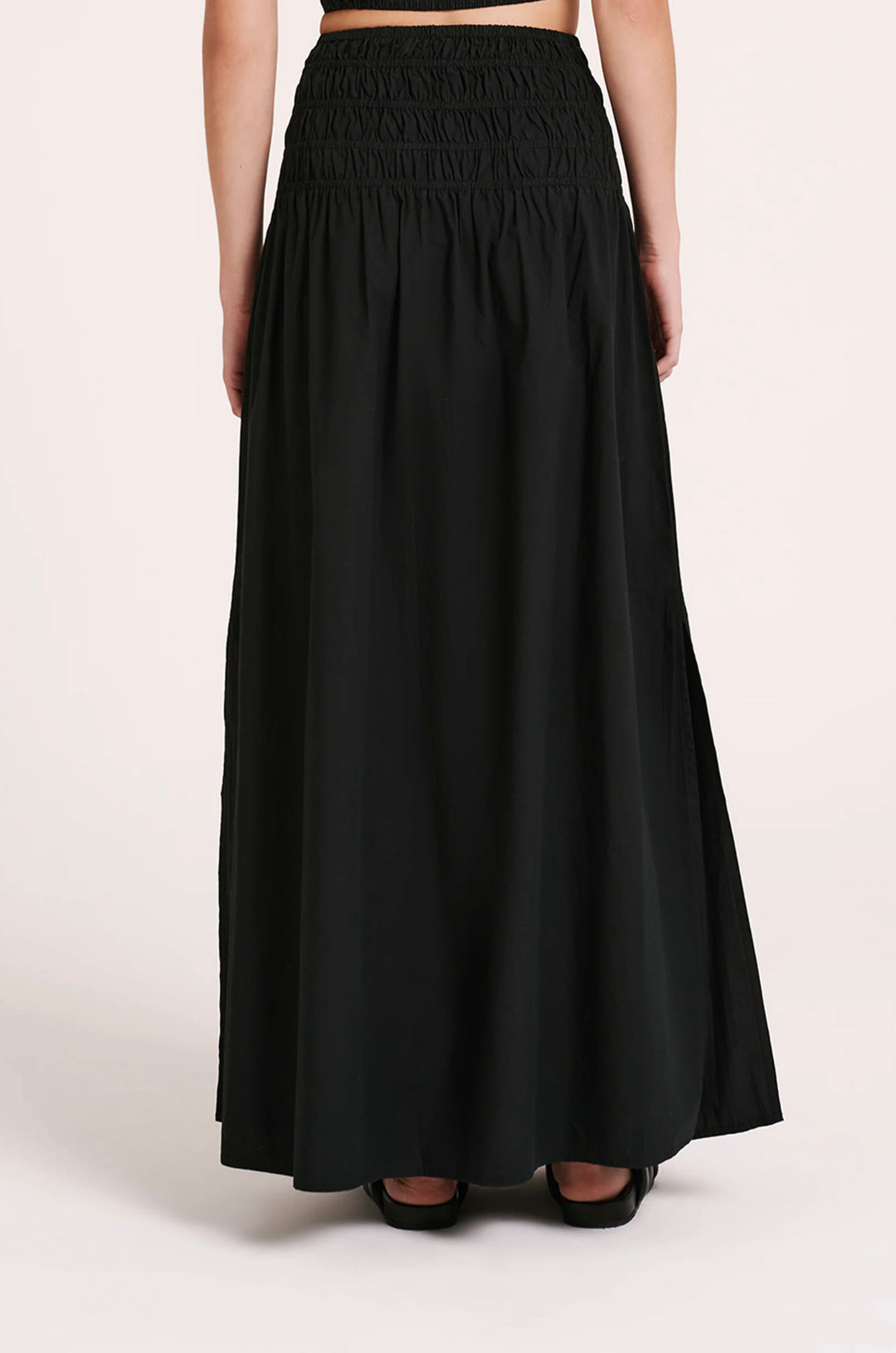 Oasis Poplin Maxi Skirt