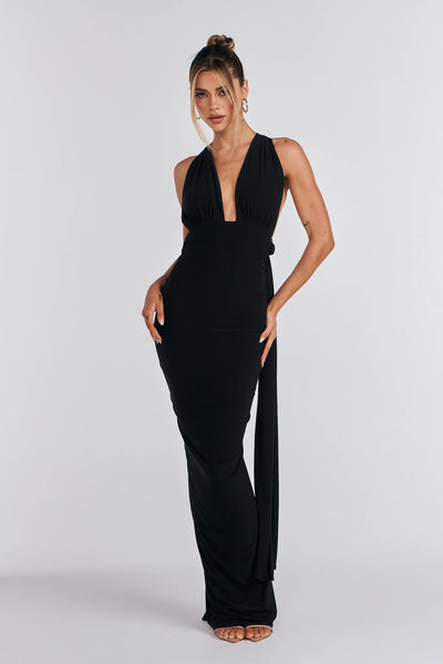 Izabella Multi Way Dress | Black