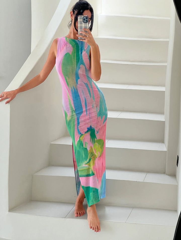 Luelle Midi Dress | Gaia