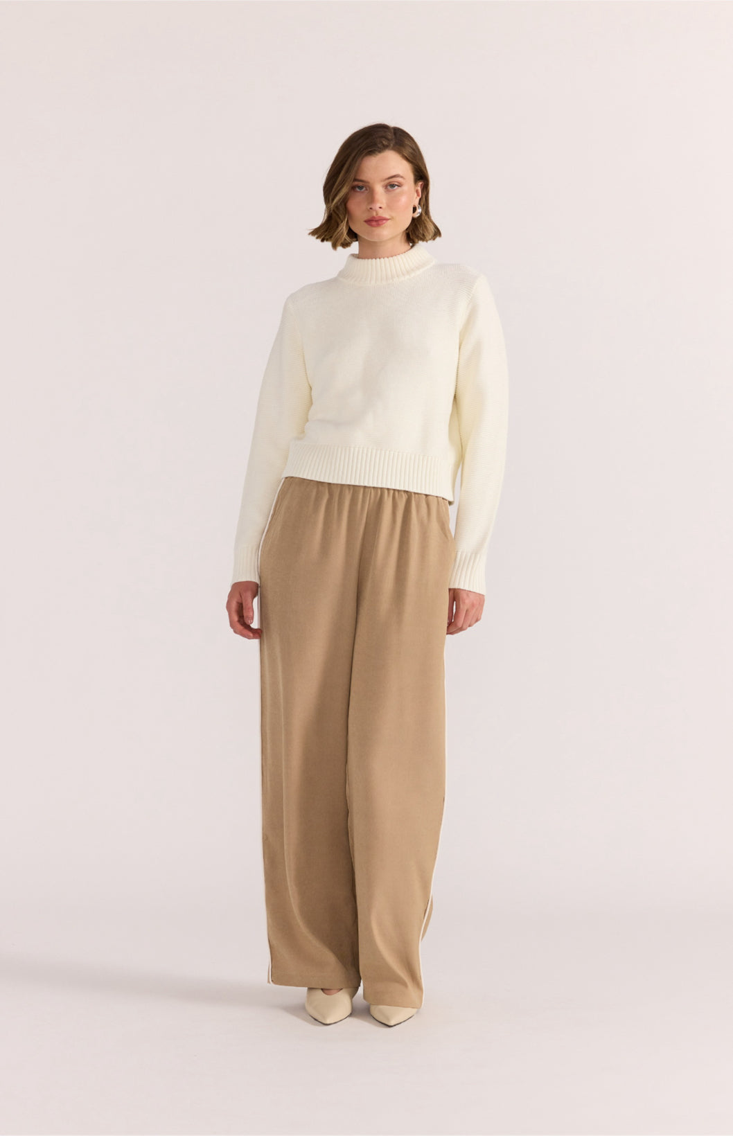 Peyton Jumper | White
