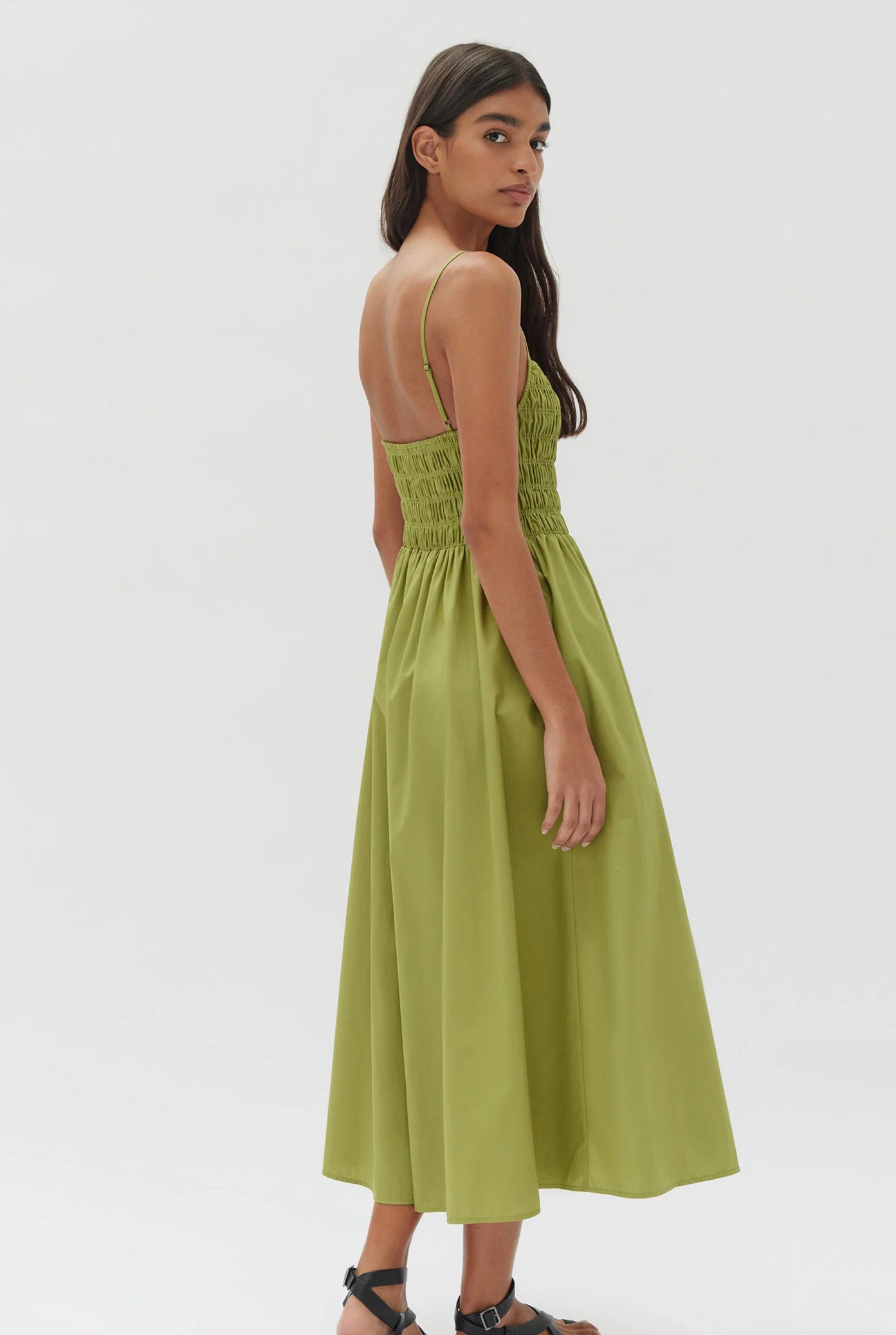 Aubrey Rouched Dress | Agave