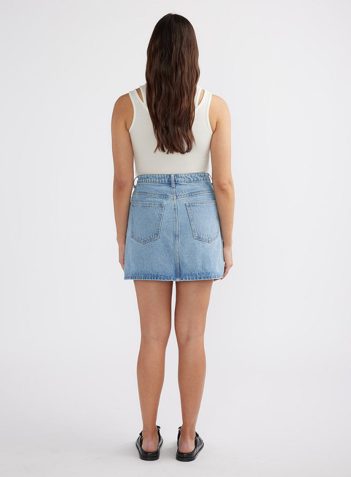 Reese Denim Mini Skirt