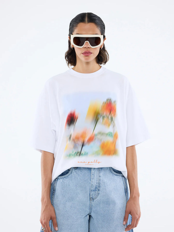 Sunflower Warp Tee