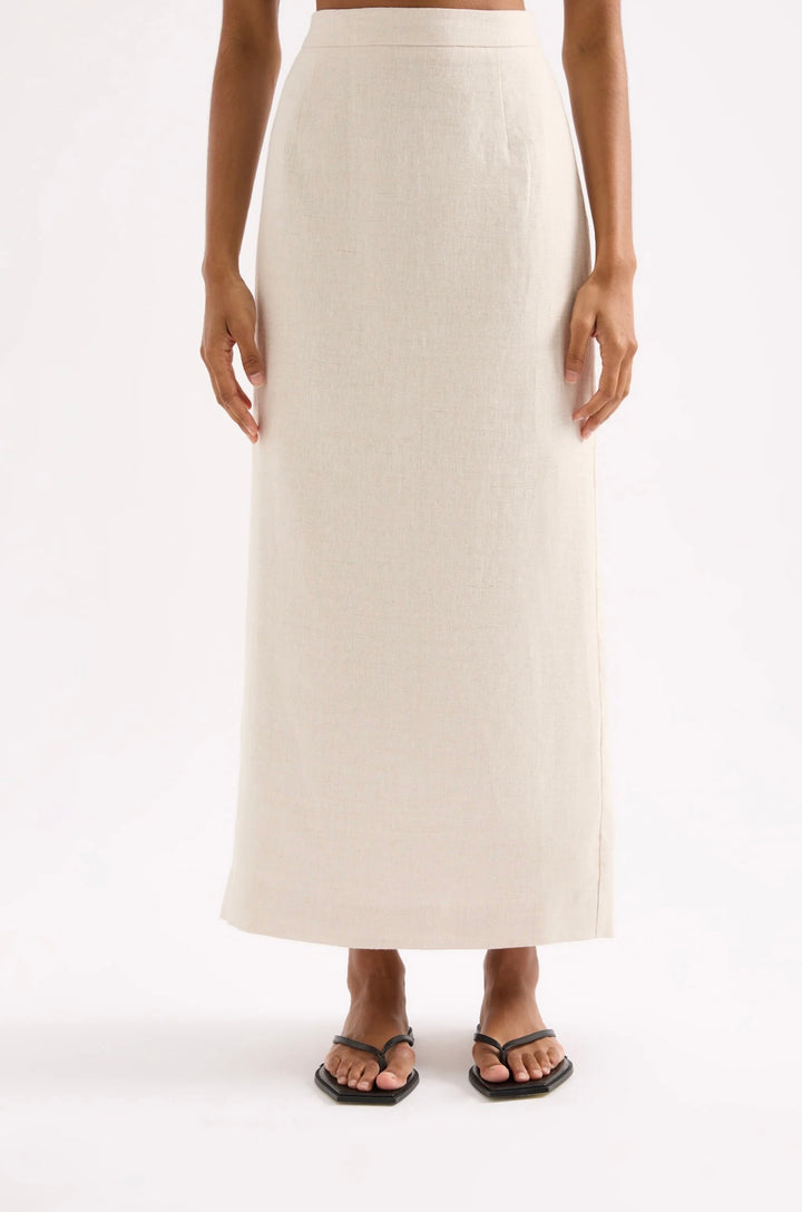 Sadie Linen Maxi Skirt