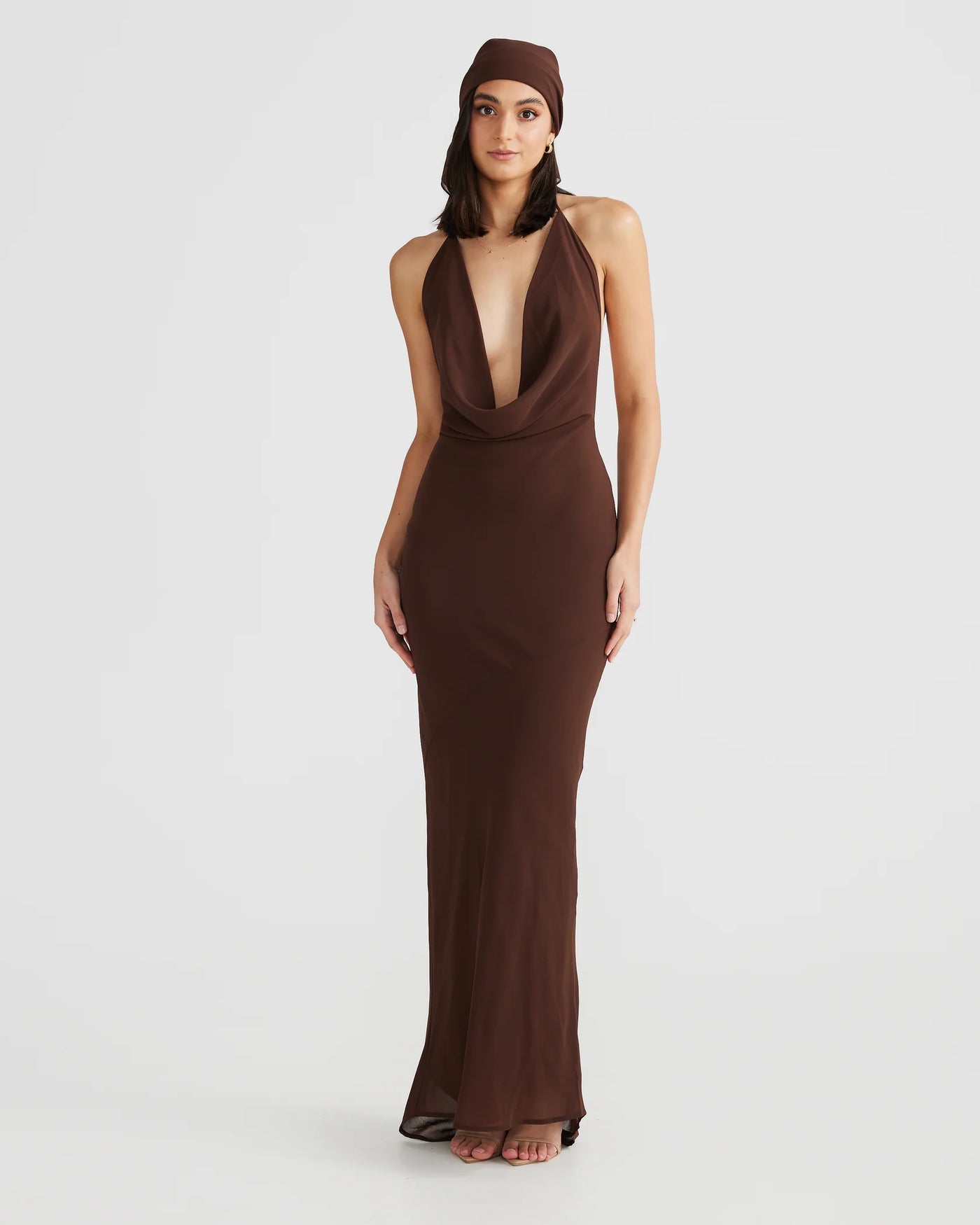 Lopez Gown | Brown