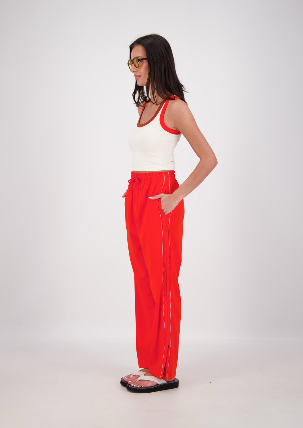Manarola TrackPant | Coral