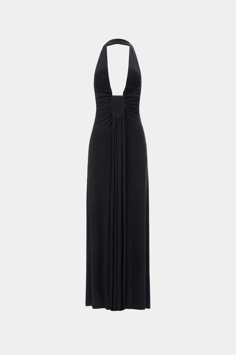 Jennifer Cupro Dress | Black