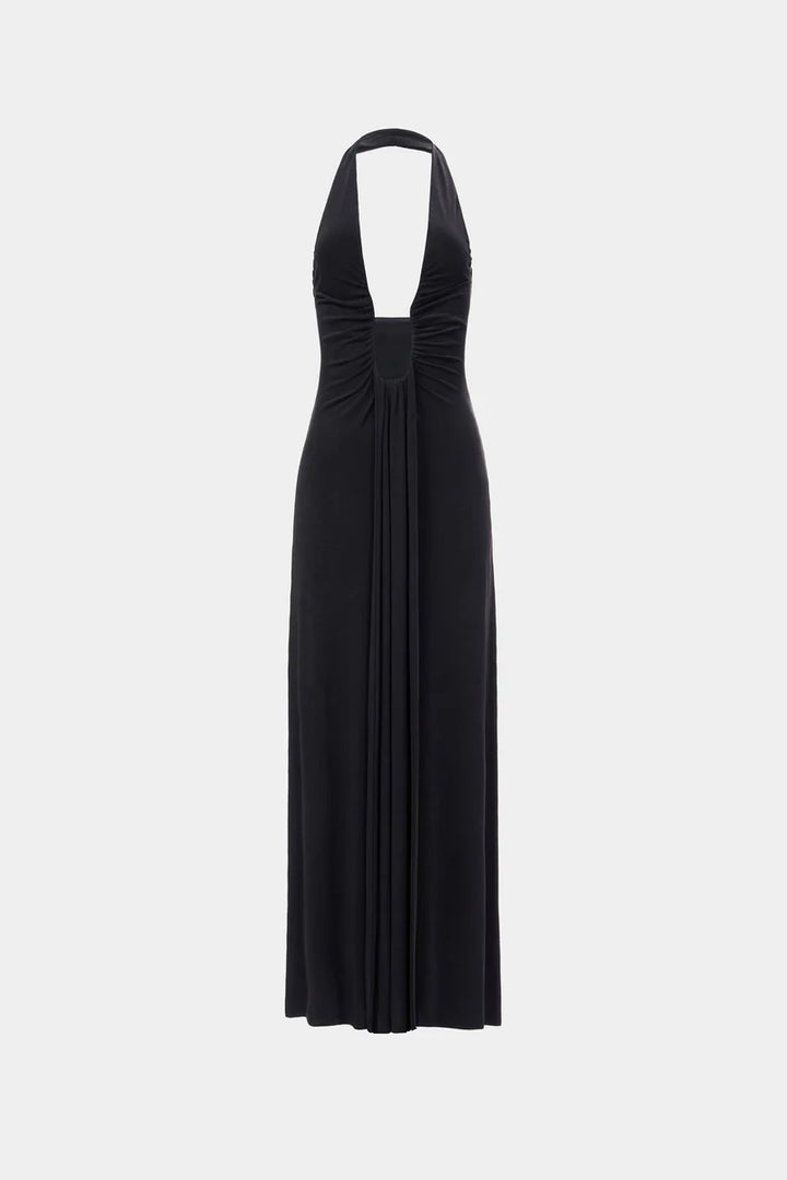 Jennifer Cupro Dress | Black