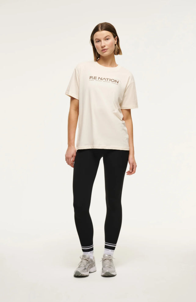 Aeros Short Sleeve Tee | White Whisper