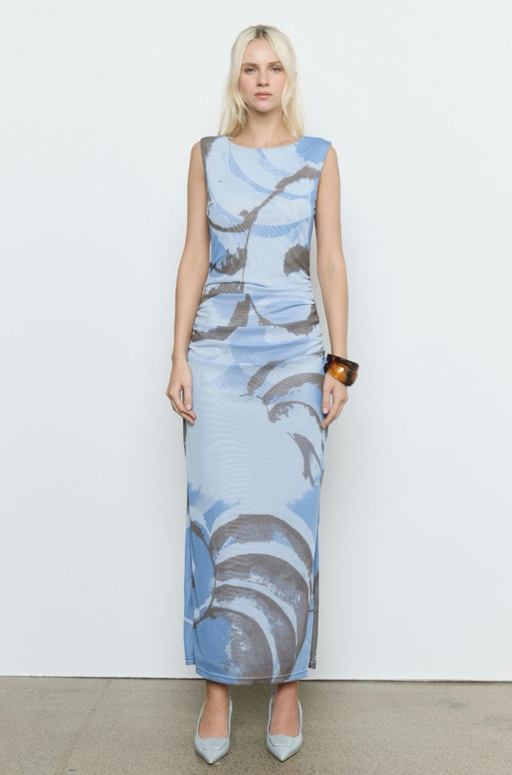 Whirl Mesh Dress