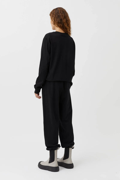 Milton Track Pant | Black
