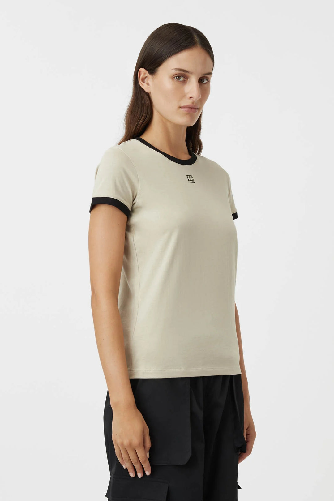 Sofia Slim Fit Tee | Oyster