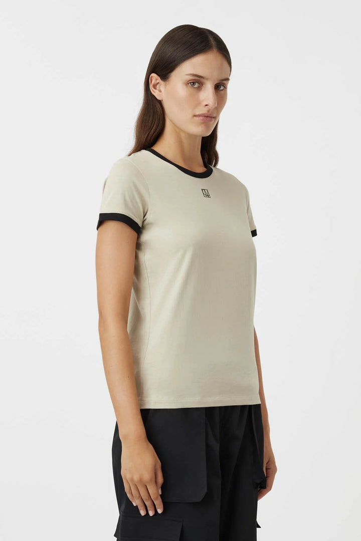 Sofia Slim Fit Tee | Oyster