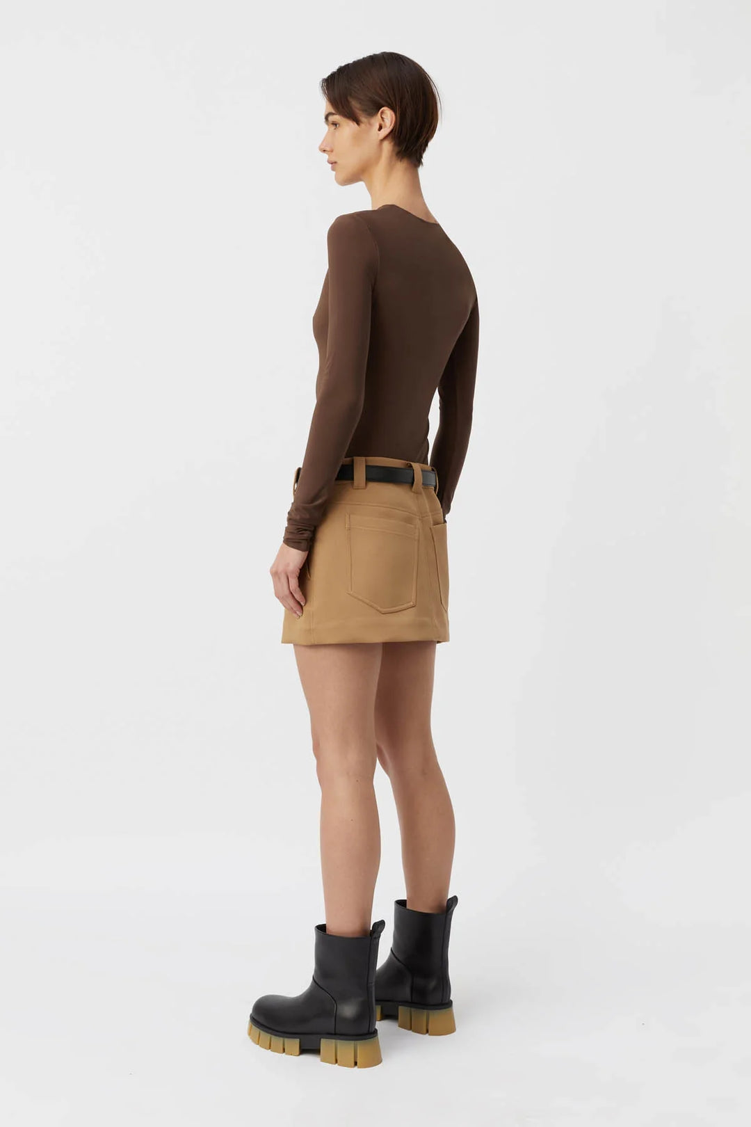 Saint Long Sleeve Top | Milk Chocolate