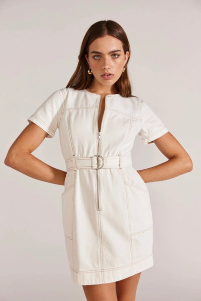Calla Denim Mini Dress
