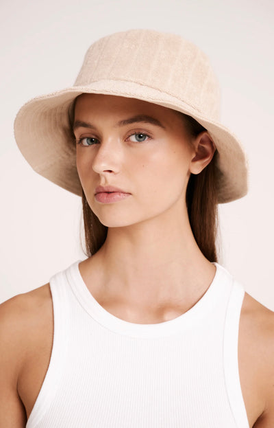 Terry Bucket Hat | Natural