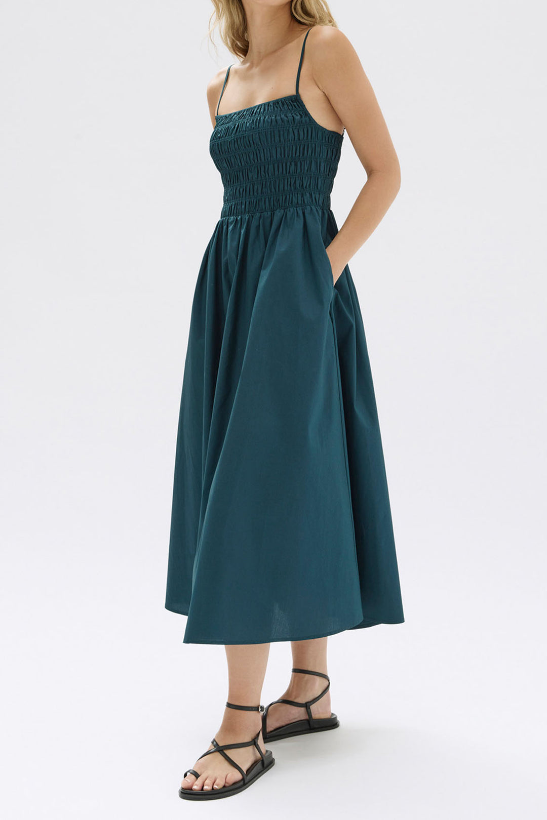 Aubrey Rouched Dress | Atlas