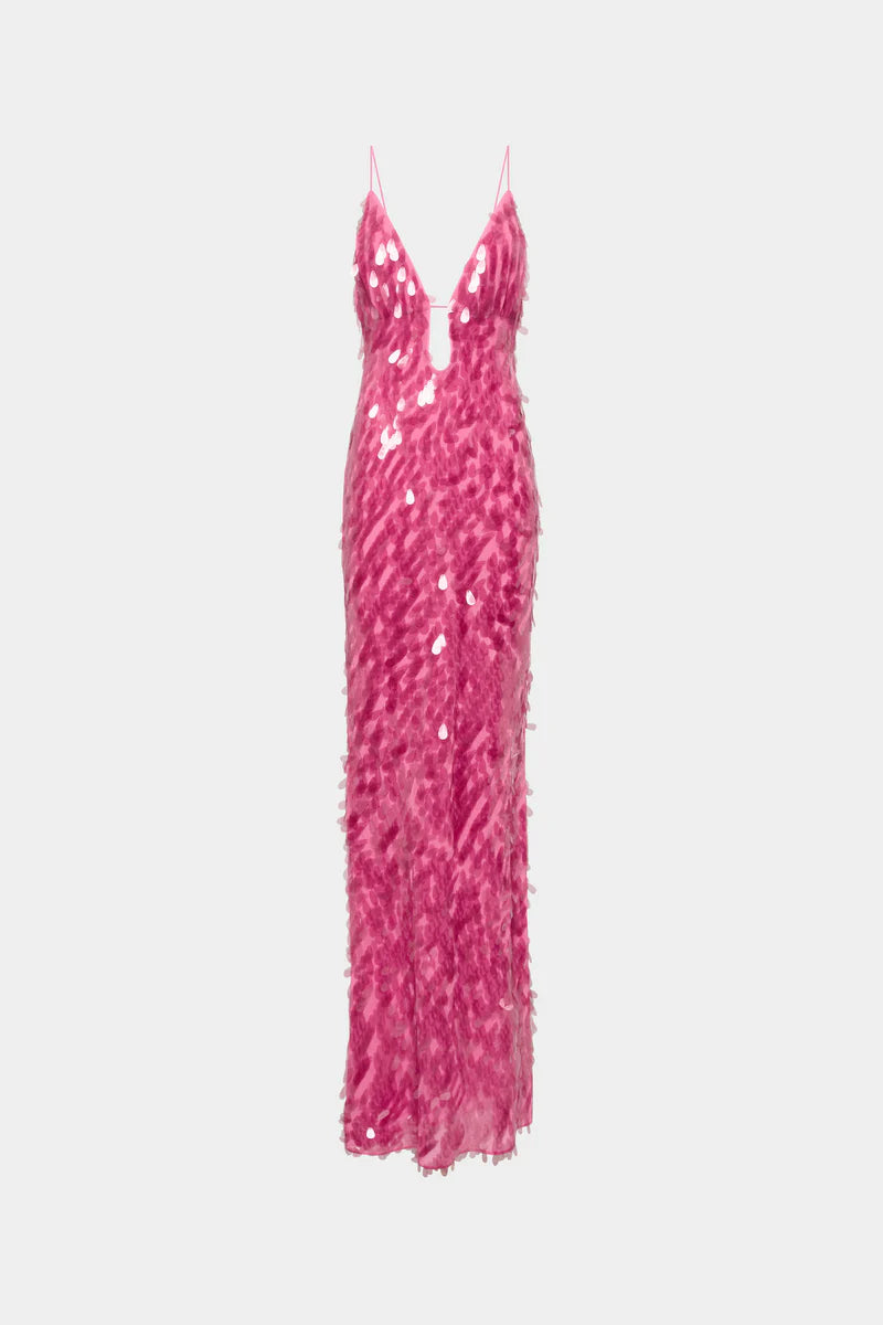 Sapphire Sequin Dress