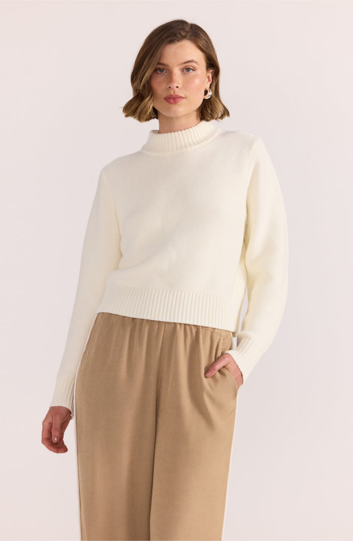 Peyton Jumper | White