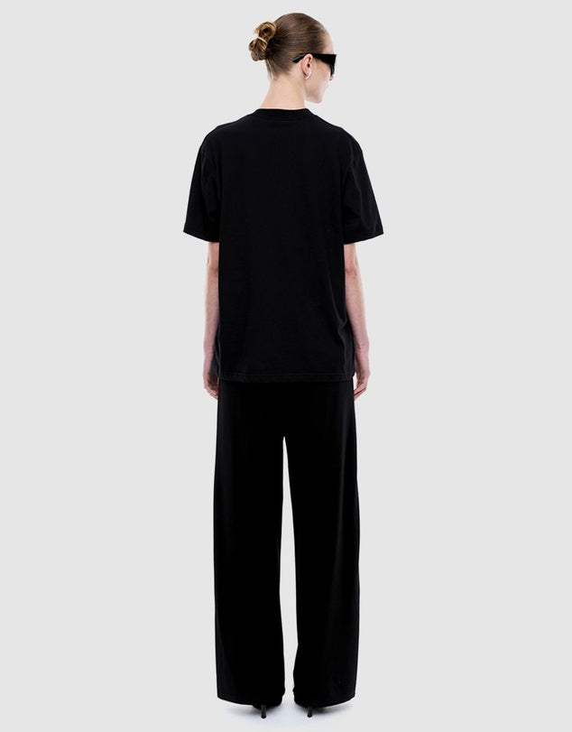 Lexi Monogram Tee | Black