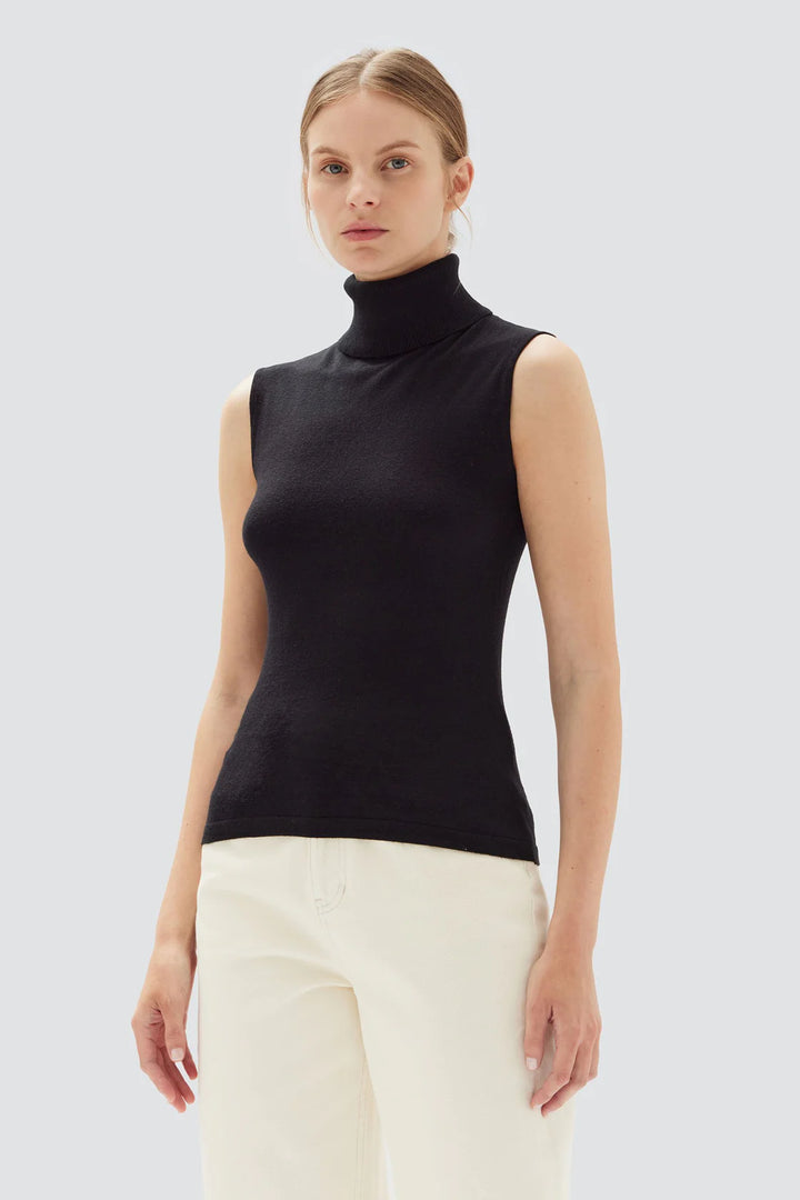 Marcella Cotton Cashmere Top