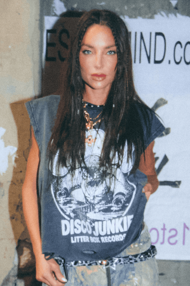 DJ CAT MUSCLE TANK