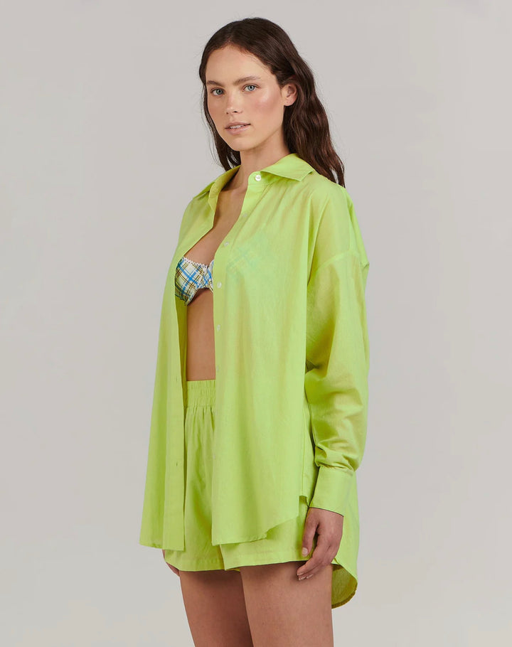 Maple Shirt | Yellow Green