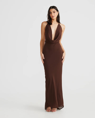 Lopez Gown | Brown