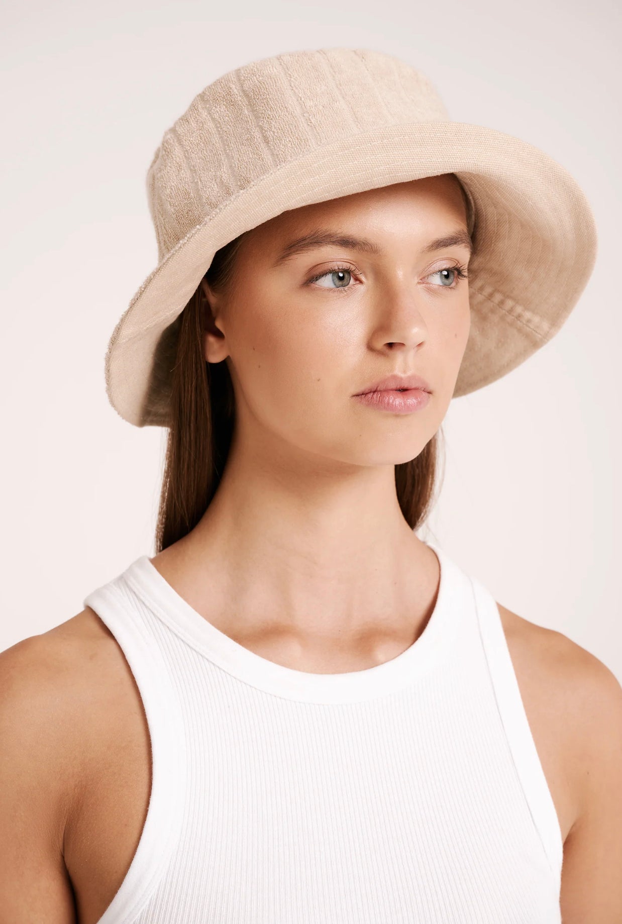 Terry Bucket Hat | Natural