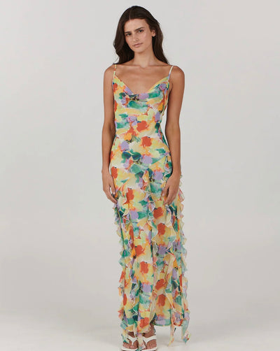 Cheyenne Maxi Dress | Floral Tango