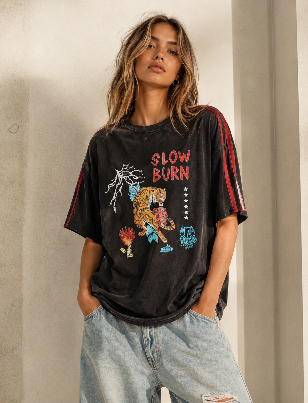 Slow Burn Tee