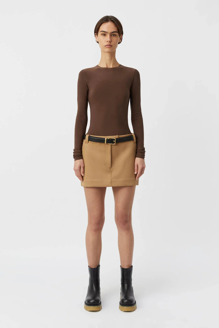 Saint Long Sleeve Top | Milk Chocolate