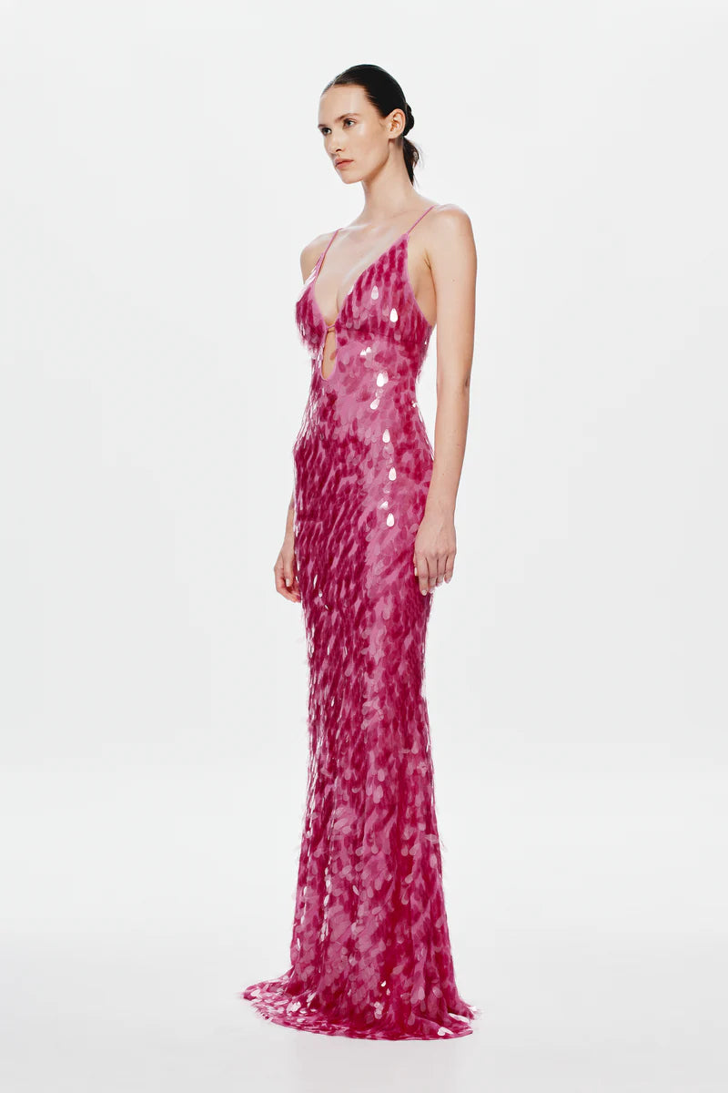 Sapphire Sequin Dress