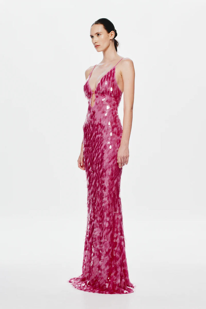 Sapphire Sequin Dress