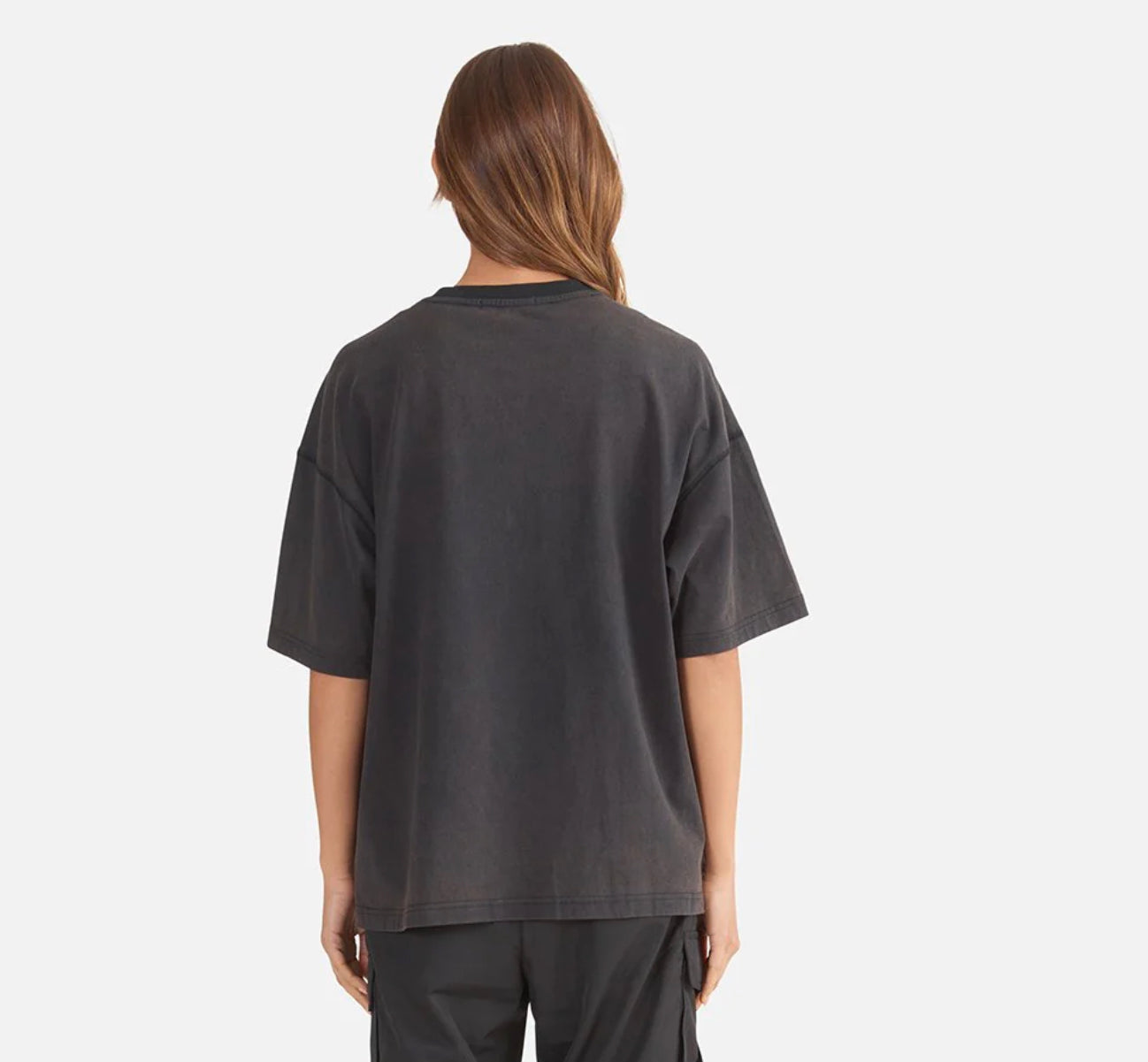 EP Mix Oversized Tee | Washed Black