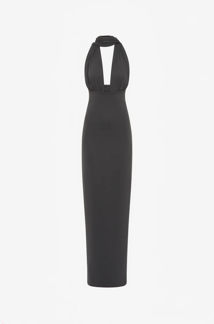 Capezza Silk Dress | Black