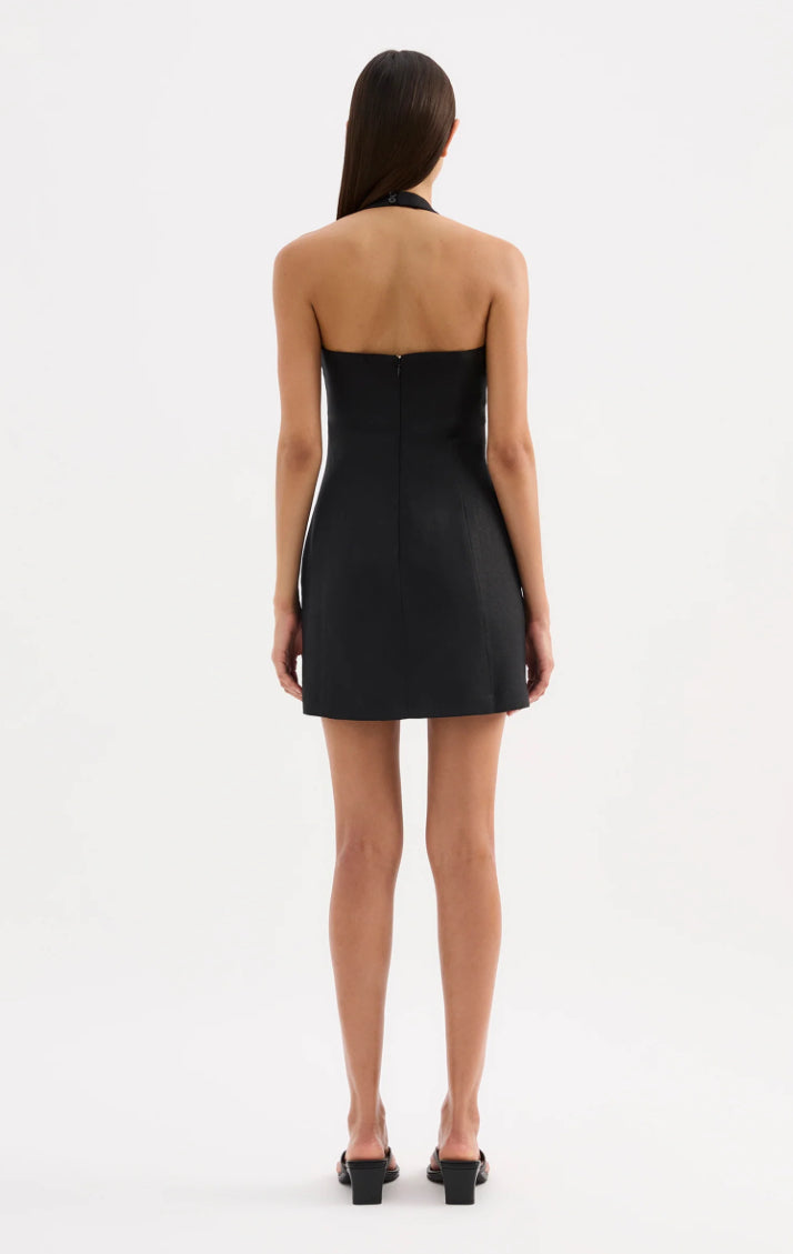 Reyes Linen Mini Dress