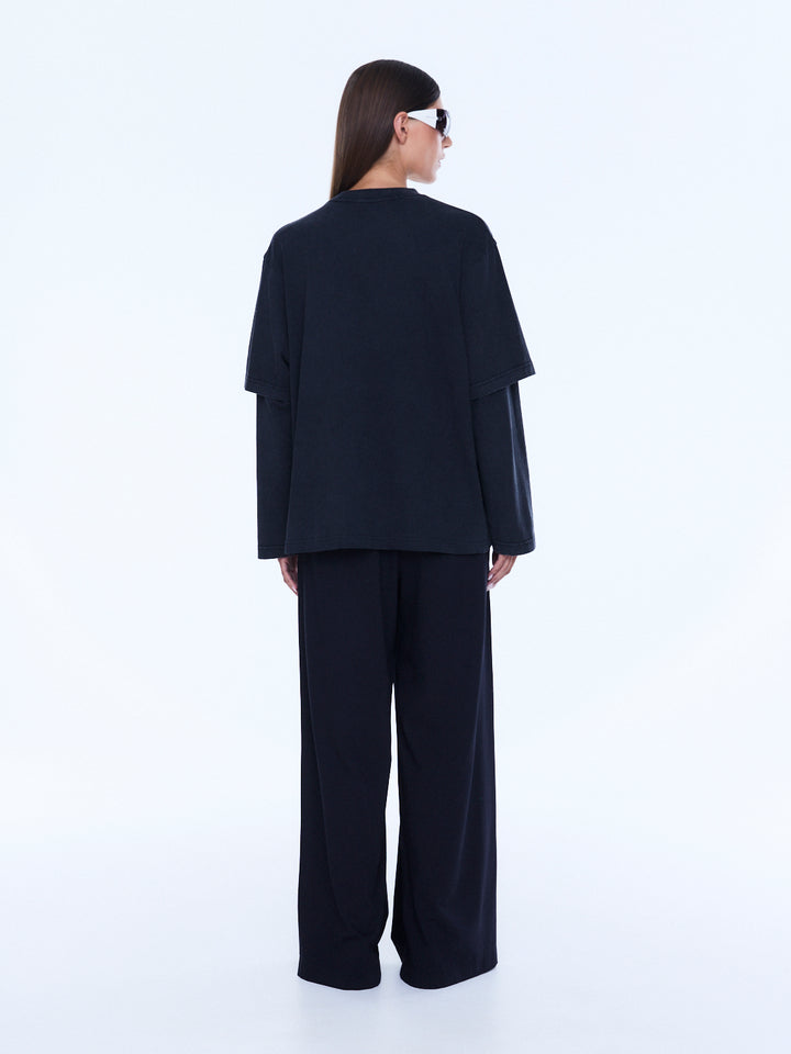 Mock Layer Longsleeve Tee